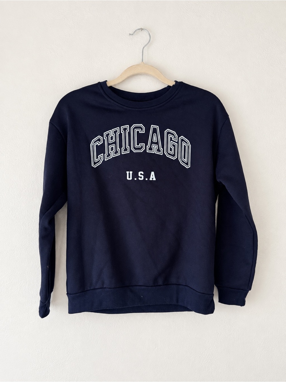 Chicago Graphic Crewneck Sweatshirt - Navy